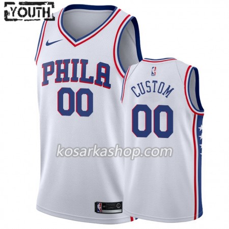Dres Philadelphia 76ers Prilagođeni Nike 2019-20 Association Edition Swingman - Dječji